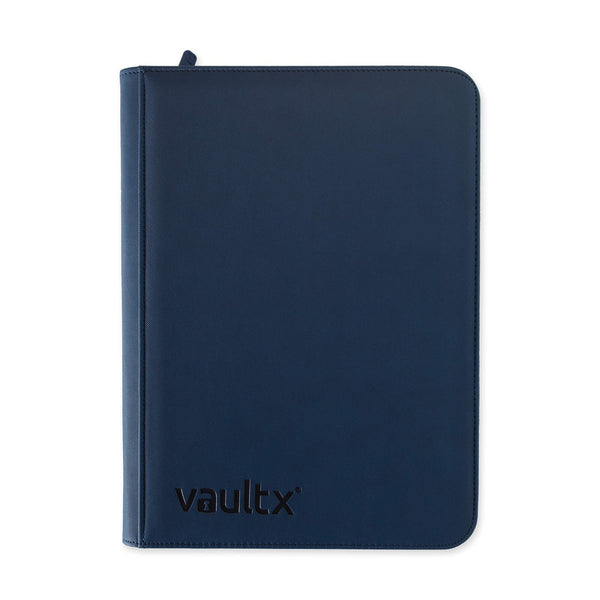 Zip Binder 9-Pocket Exo-Tec Royal Blue
