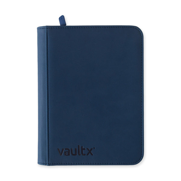Zip Binder 4-Pocket Exo-Tec Royal Blue