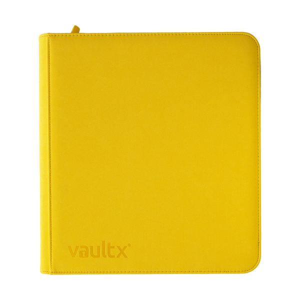 Zip Binder 12-Pocket Exo-Tec Sunrise Yellow